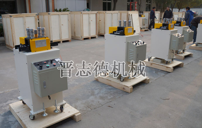 送料機、整平機出口裝箱